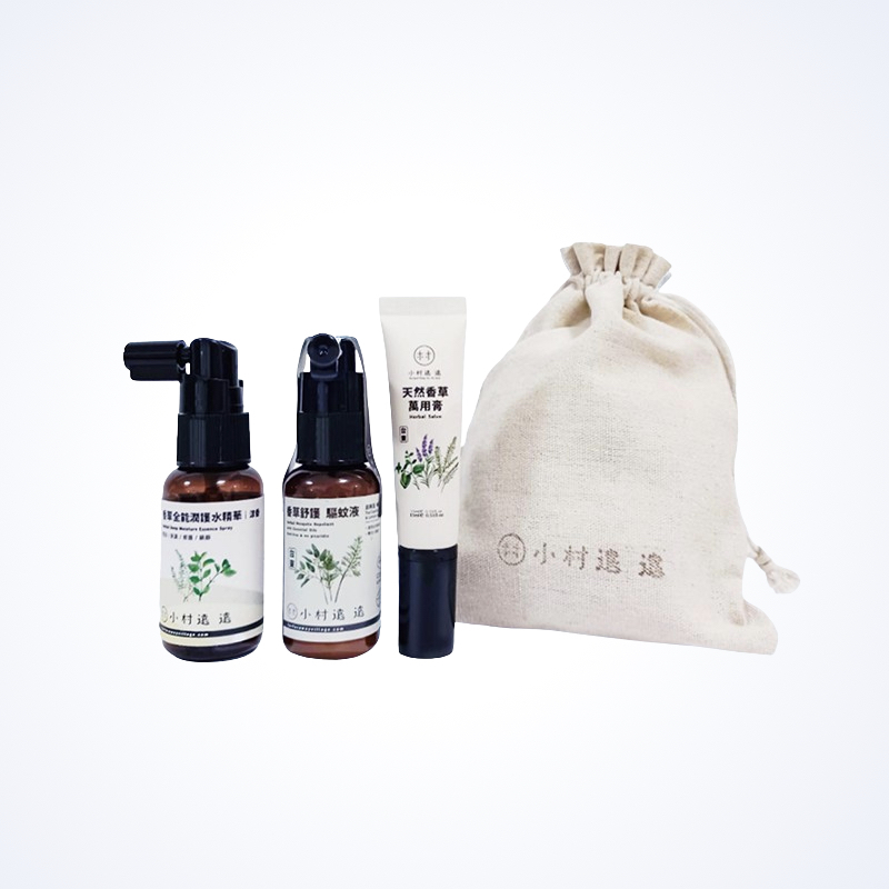 嬉遊 隨行包｜涼香水精華、萬用膏、驅蚊液