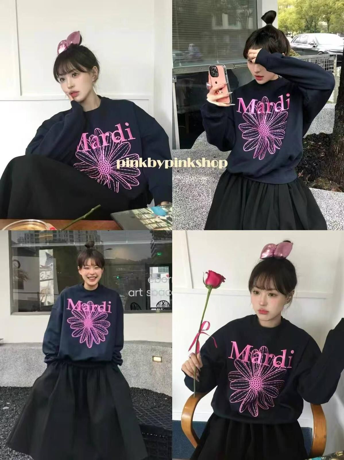 廠單 mardi刺繡親子衛衣