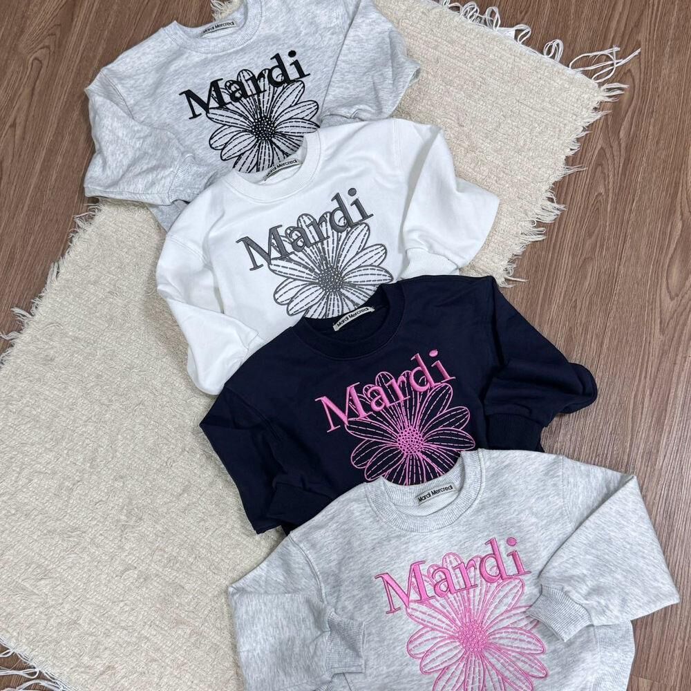 廠單 mardi刺繡親子衛衣