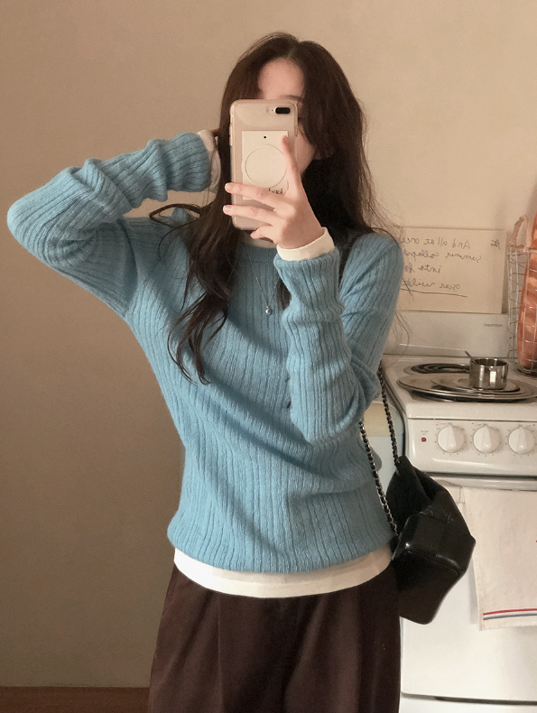 早秋預訂｜Harmon 圓領針織衫 (4色)