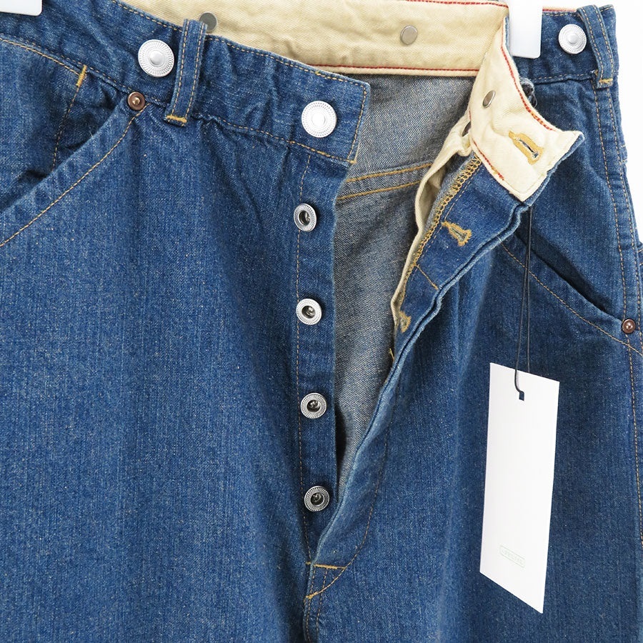 10/20 RE-STOCK: A.PRESSE DENIM PAINTER PANTS - PRE ORDER ITEM (預訂中)