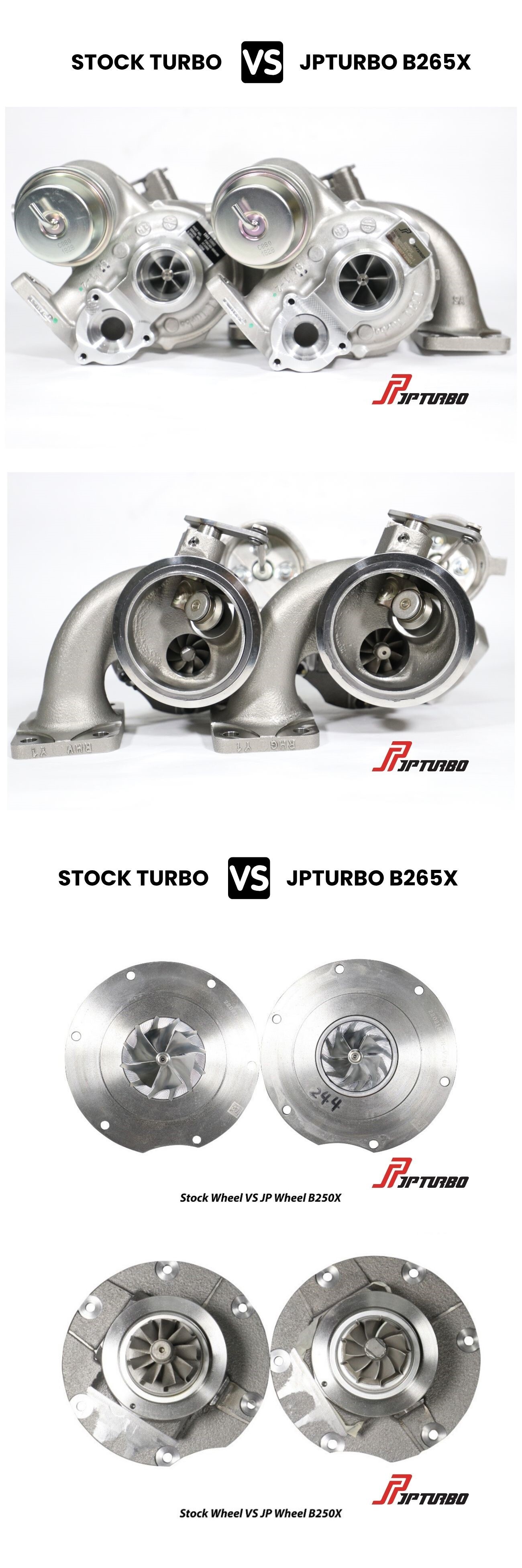 PTURBO B265X For SUZUKI K14D HYBRID BALL BEARING TURBO