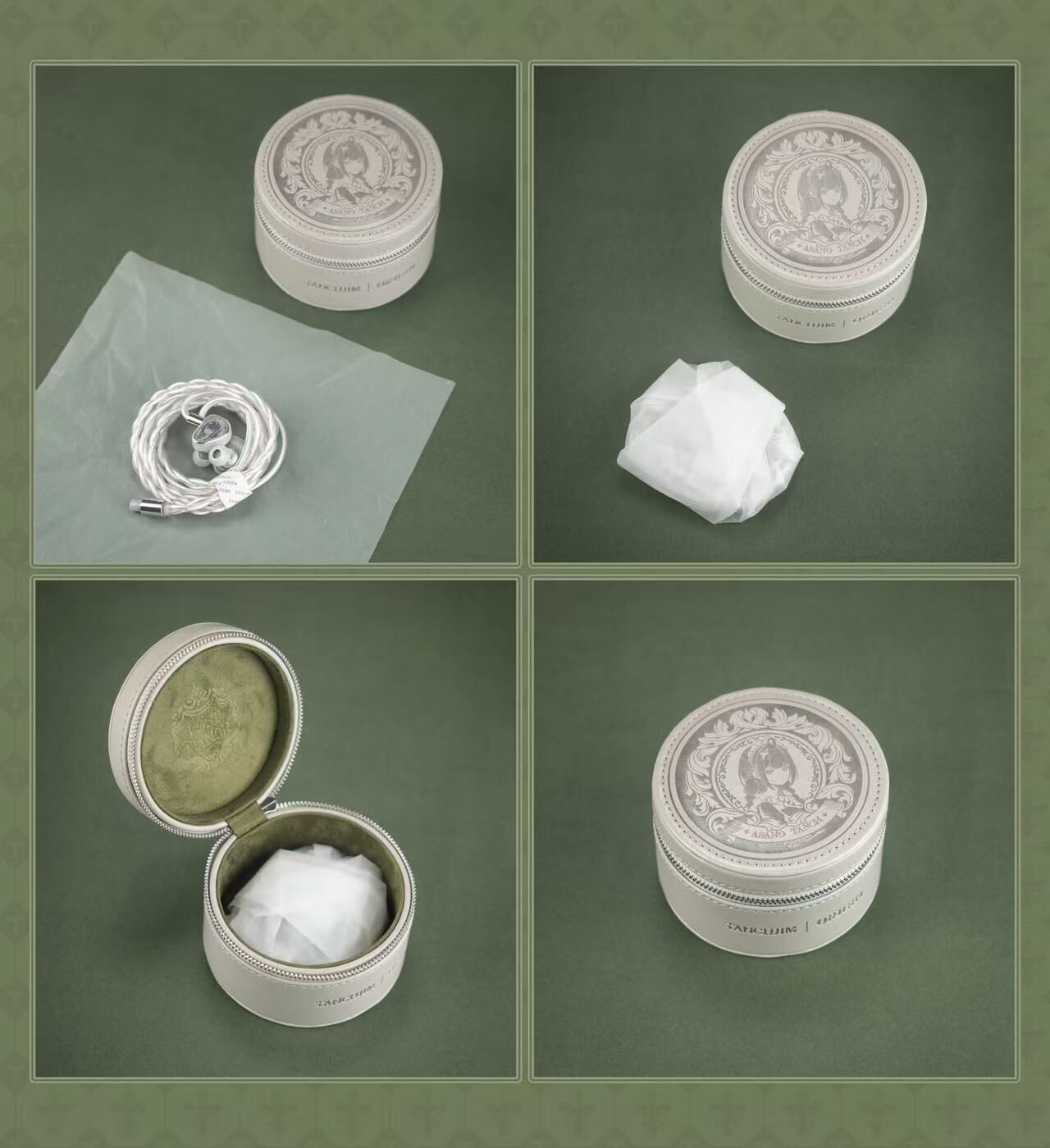 TANCHJIM ORIGIN LOST MANOR 失落莊園限量版單動圈旗艦入耳式耳機 收納提示