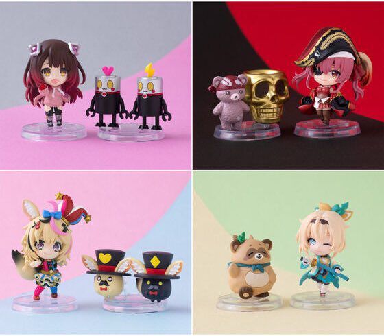 「官品預購」食玩 hololive Deformed Collection Vol.3  🤖🏴‍☠️🎪🍃( ロボ子さん /宝鐘マリン /尾丸ポルカ/風真いろは ) ホロライブ デフォルメコレクション Vol.3