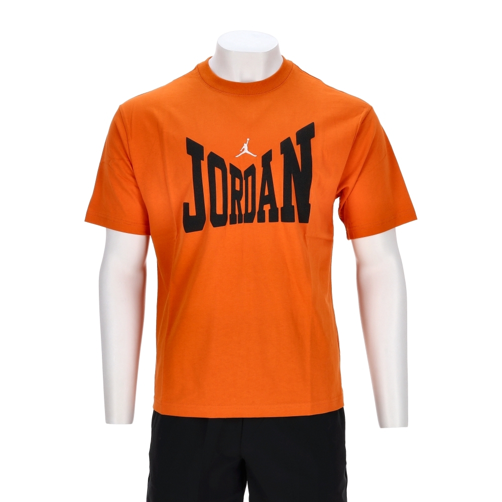 Nike As M J Brk Col Wm Ss Crew 男款 橘色 喬丹 休閒 短袖 HV3895-805