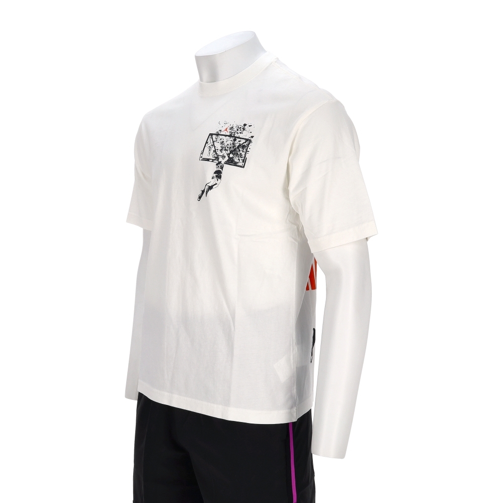 Nike As M J Brk Sbb Ovsz Gfx Ss Crw 男款 白色 喬丹 短袖 IB3298-133