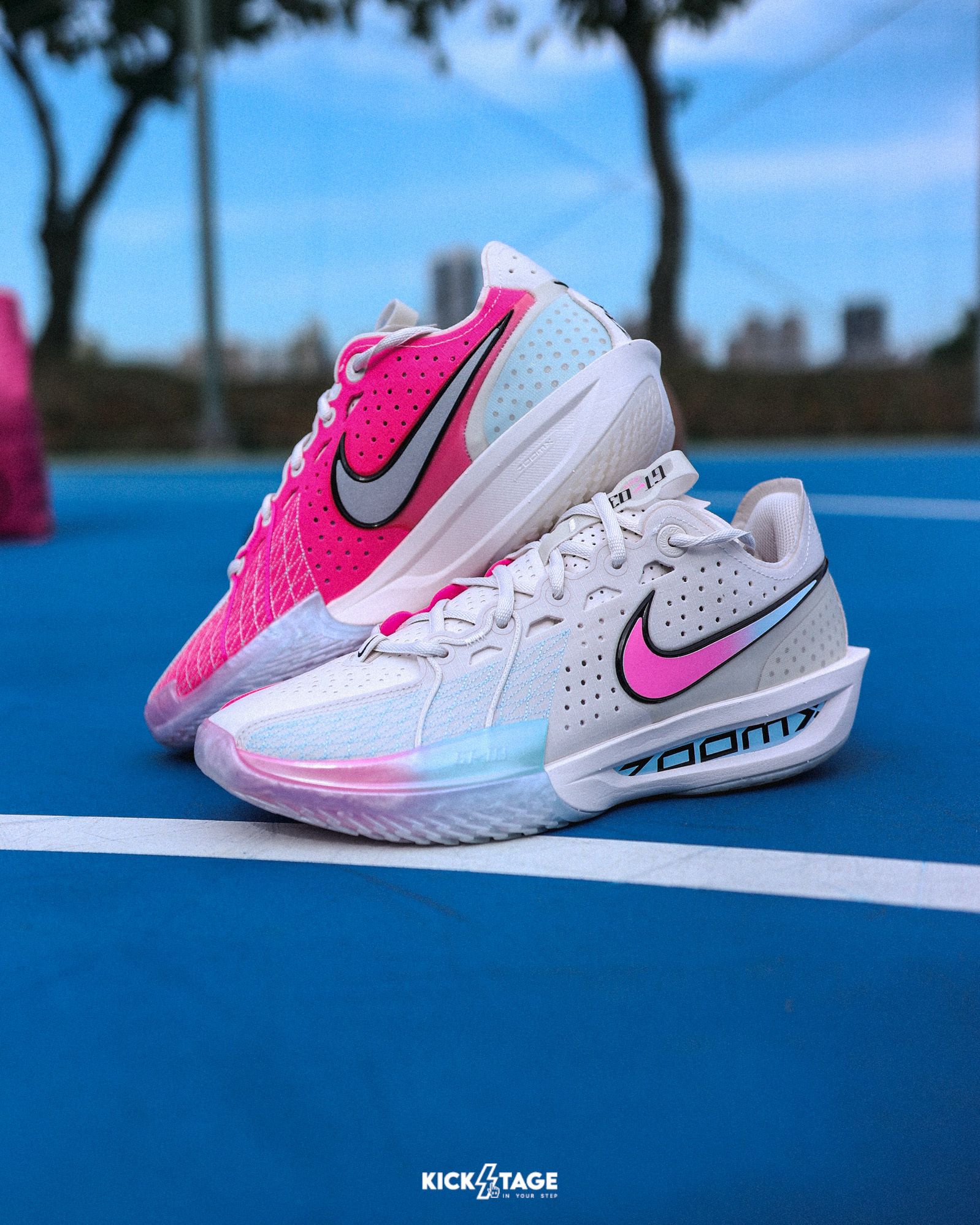 [連線商品售出無退換] 男鞋 NIKE AIR ZOOM G.T. Cut 3 EP 南灣 粉藍 漸層 緩震 支撐 實戰 籃球鞋【DV2918-007】GTCut3 GTCUT