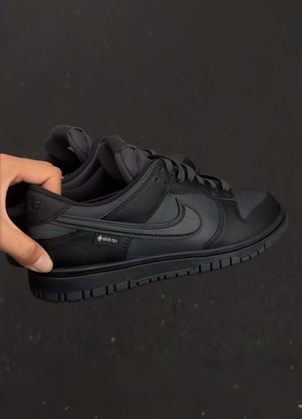 Nike Dunk Low Gore-Tex 全黑 黑武士 防水 立體勾 男款 HQ2053-001/預購