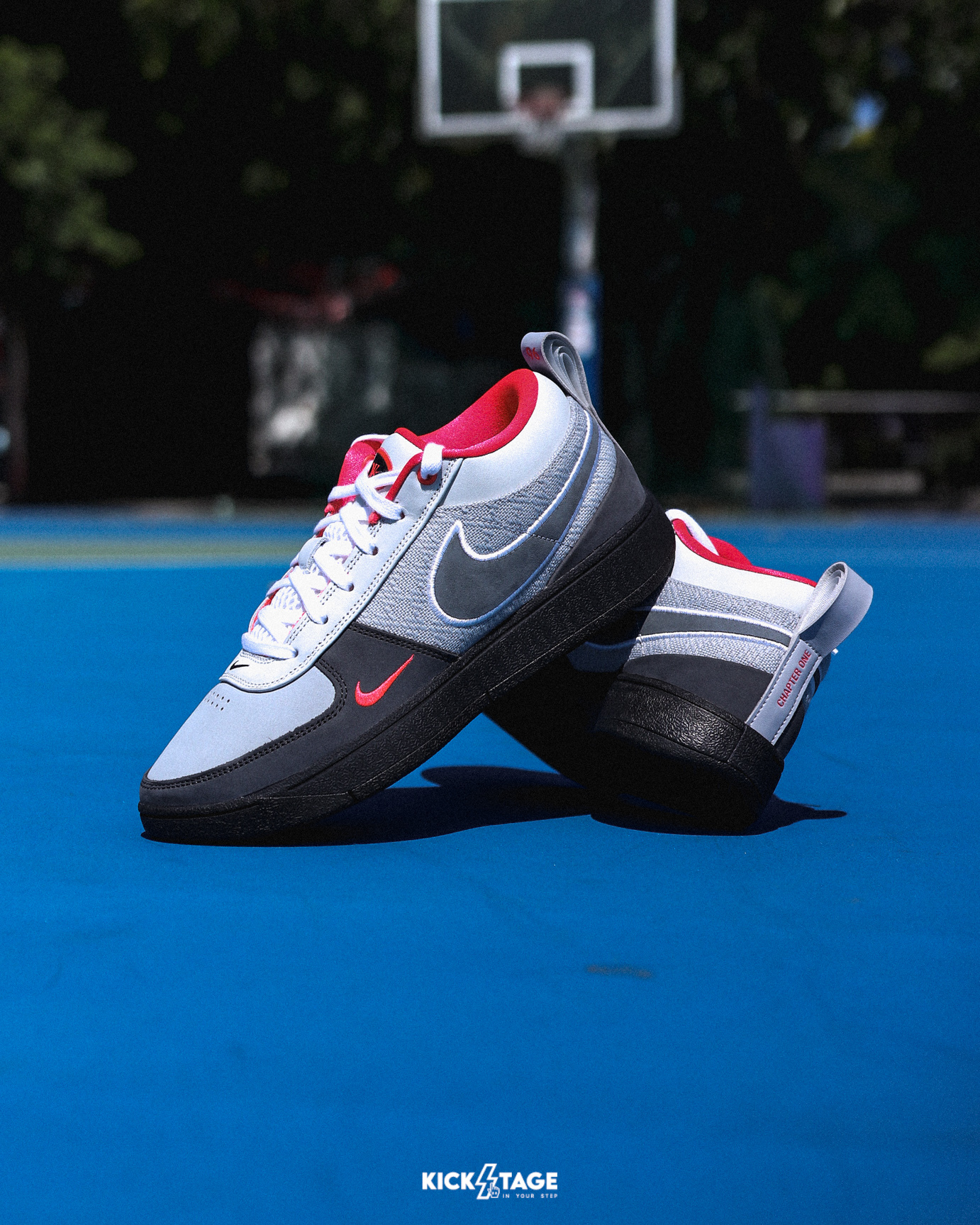 男鞋 NIKE BOOK 1 'Solar Red' 灰紅色 實戰 XDR 布克 耐磨 籃球鞋【IR0839-001】CHAPTER ONE MAX 95  25SALE