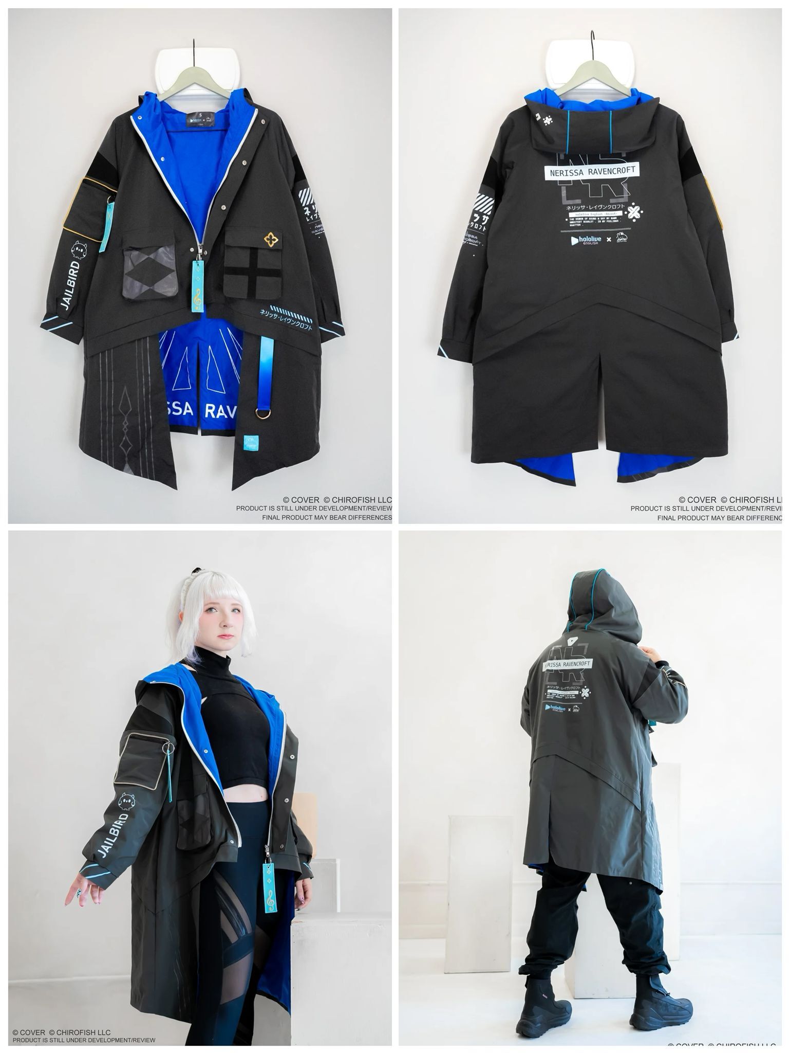 官品代購」hololive X Chirofish GOODS 🎼🐾👧( Nerissa Ravenc