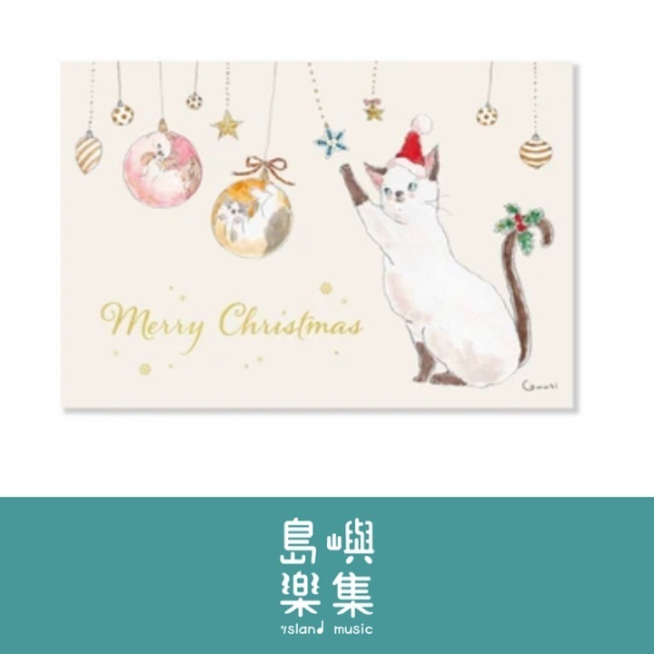 聖誕節Toco cormoran明信片：聖誕裝飾款（型號：CMP-426）