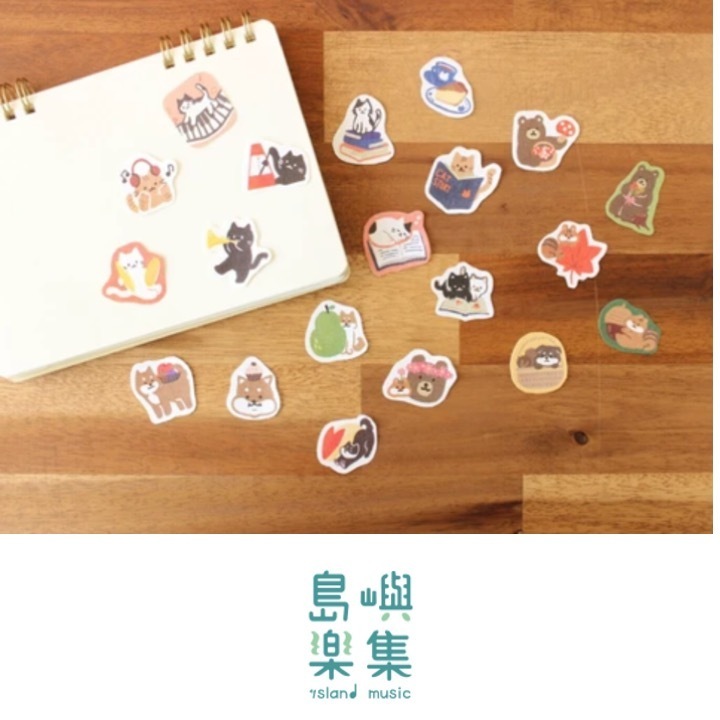 小片貼紙：音樂喵款