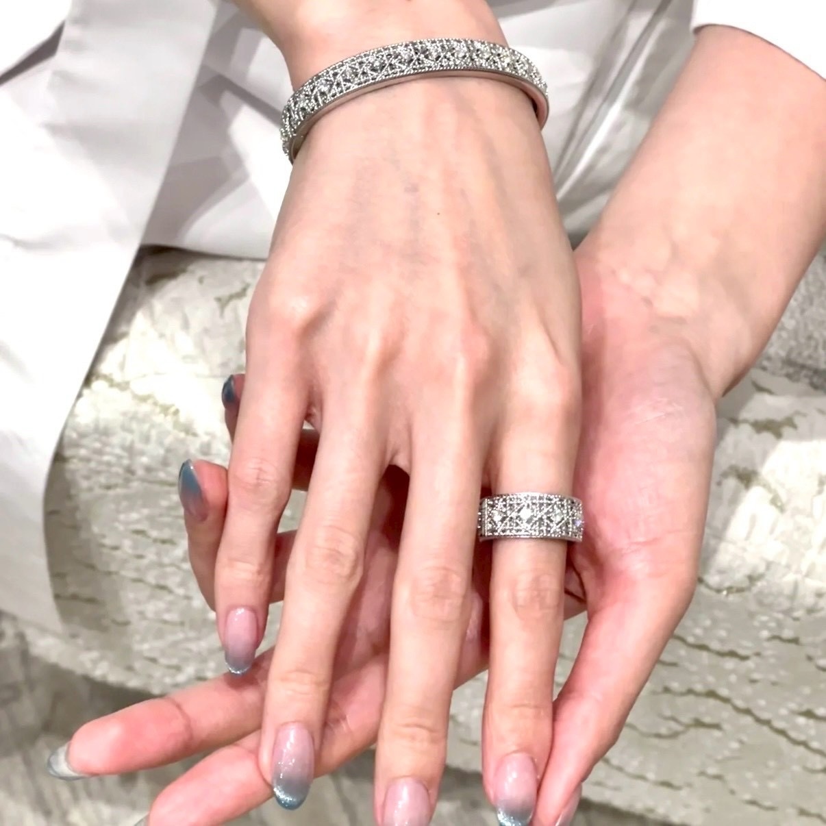 18k”My dior Gemdior藤格珠寶系列”高奢定製手鐲