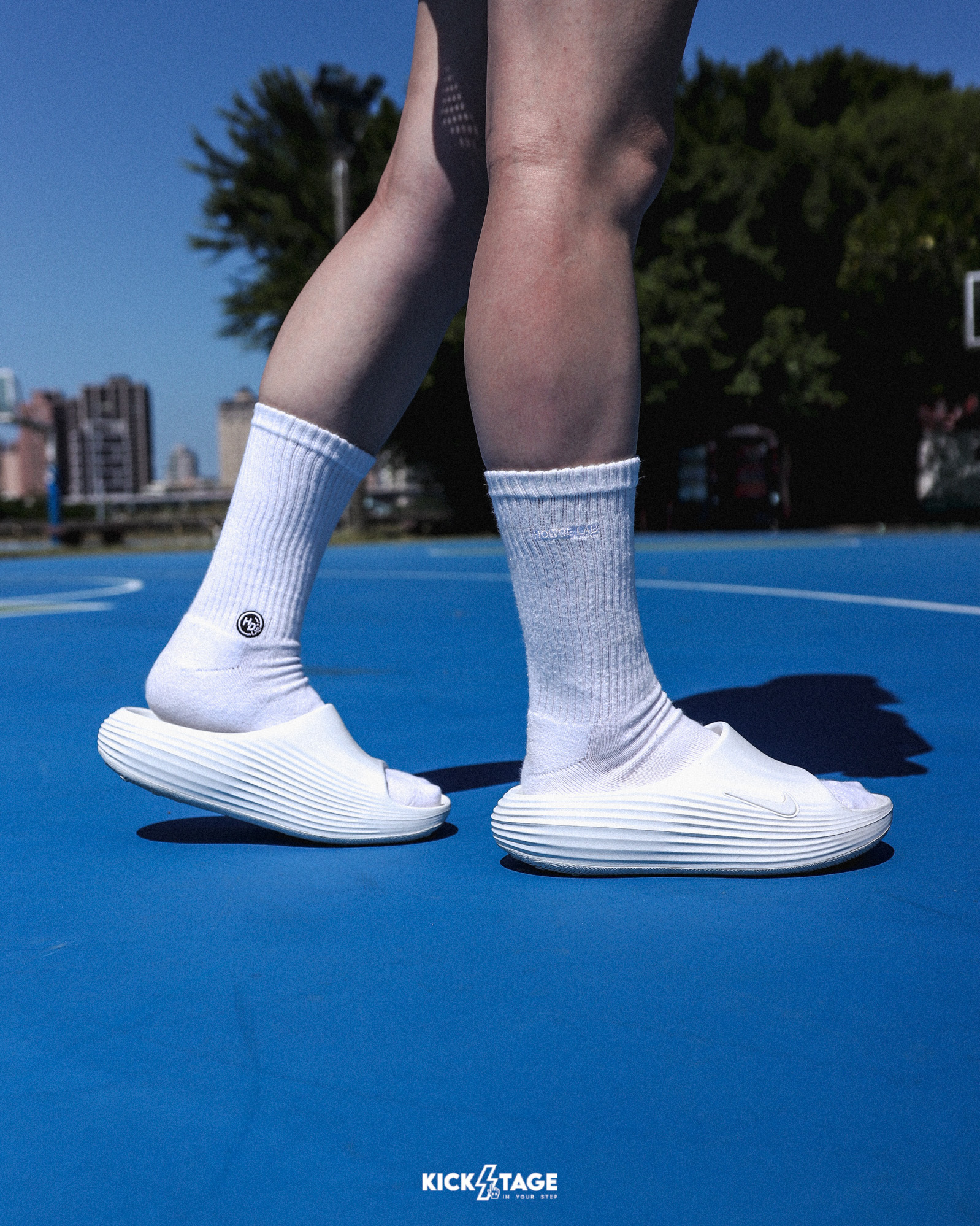 男女鞋 NIKE W REACTX REJUVEN8 SLIDE 白 立體LOGO Q彈 軟底 防水 拖鞋【HV4484-100】