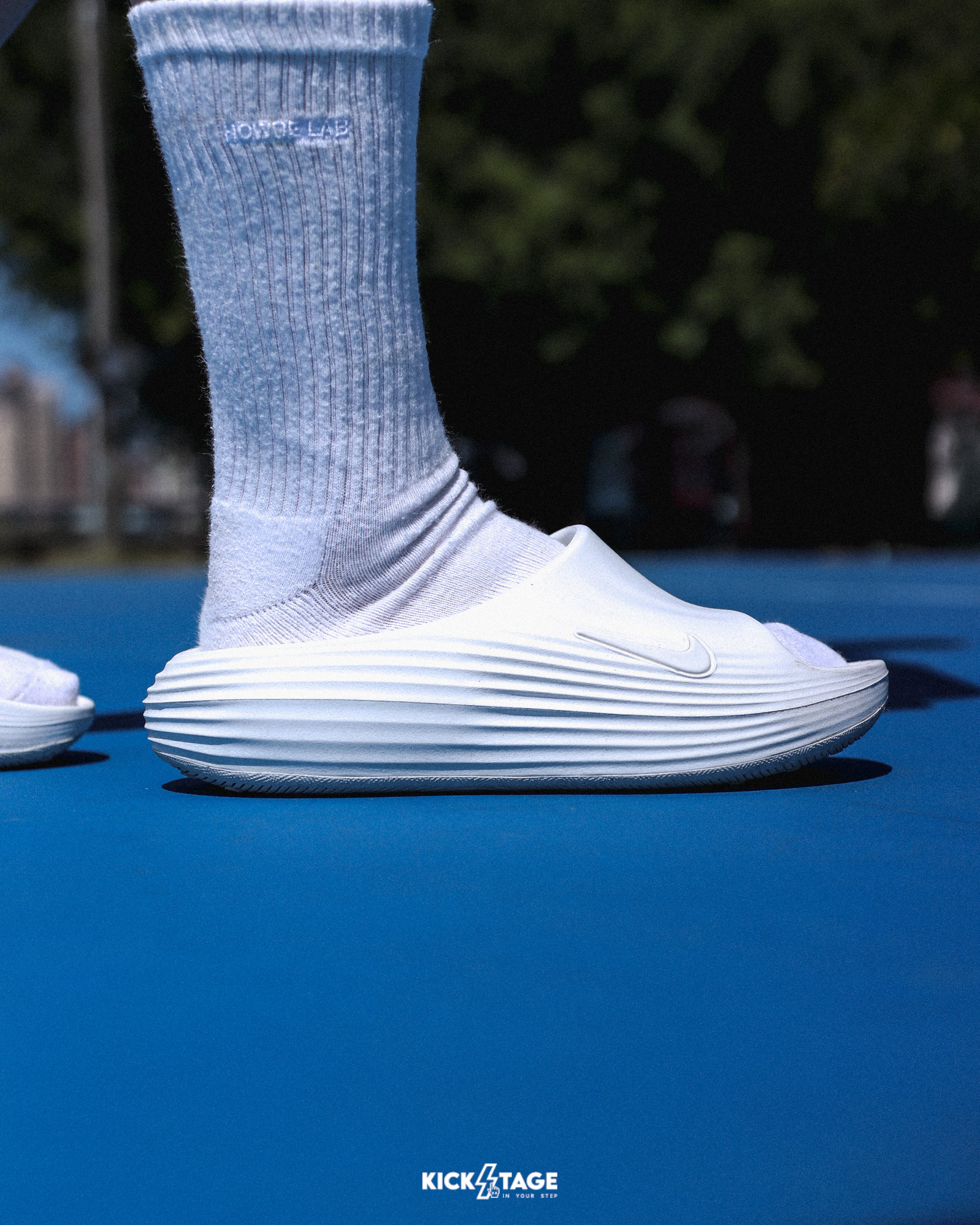 男女鞋 NIKE W REACTX REJUVEN8 SLIDE 白 立體LOGO Q彈 軟底 防水 拖鞋【HV4484-100】