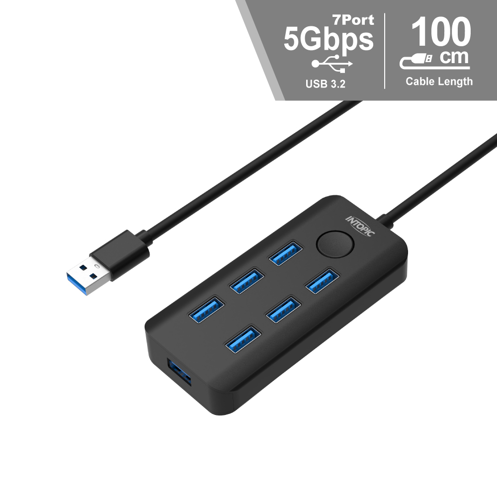 USB3.2 7孔高速集線器 HB-780