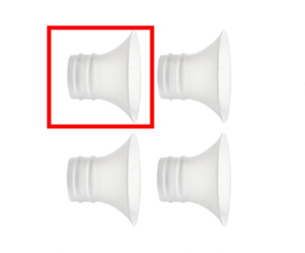 智能免手持電動吸乳器-乳頭矽膠喇叭罩(21mm/24mm)-單入