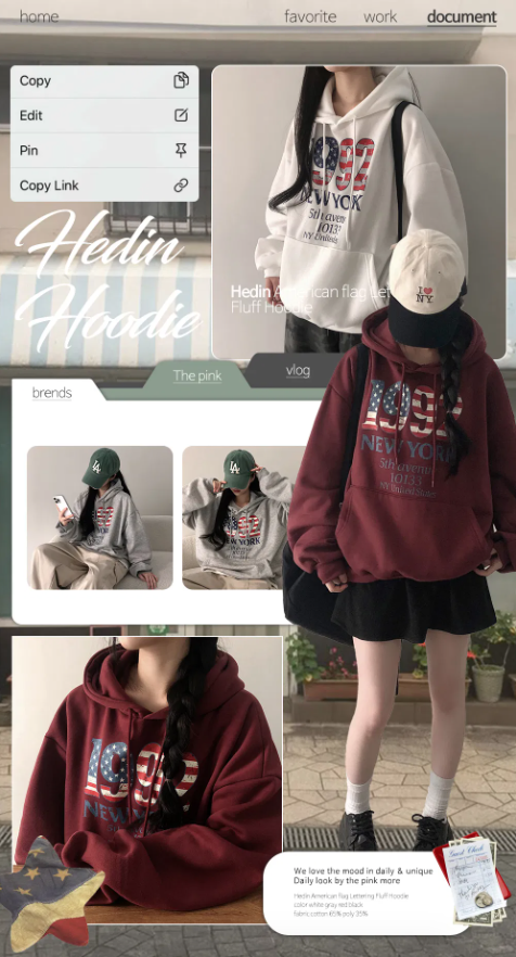 早秋預訂｜1992 FLEECE HOODIE