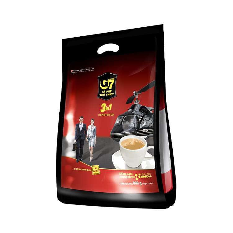 G7 3-in-1 Instant Coffee, 50 Sachets x 16g