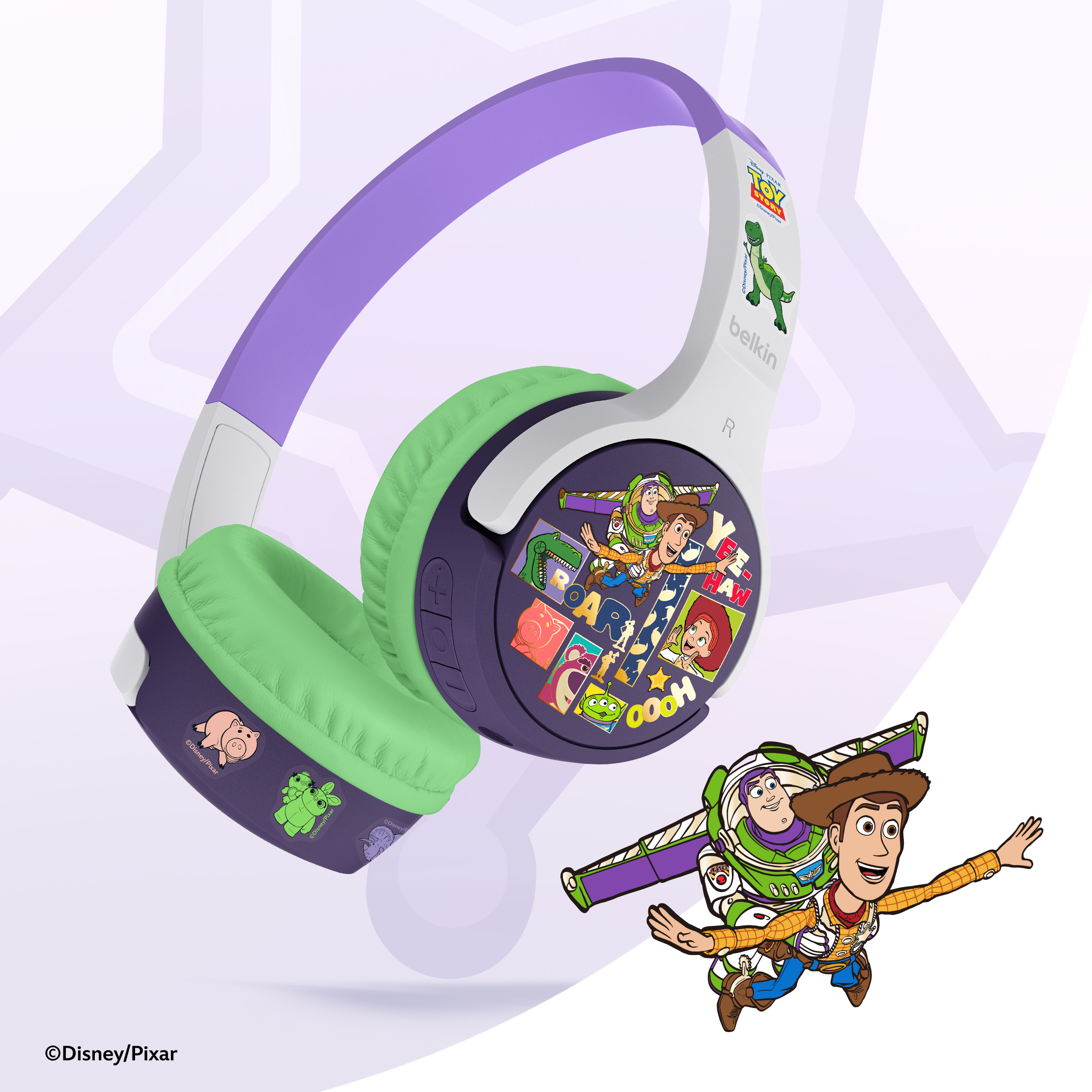 SoundForm Mini 頭戴式兒童無線耳機 (反斗奇兵, 迪士尼系列)