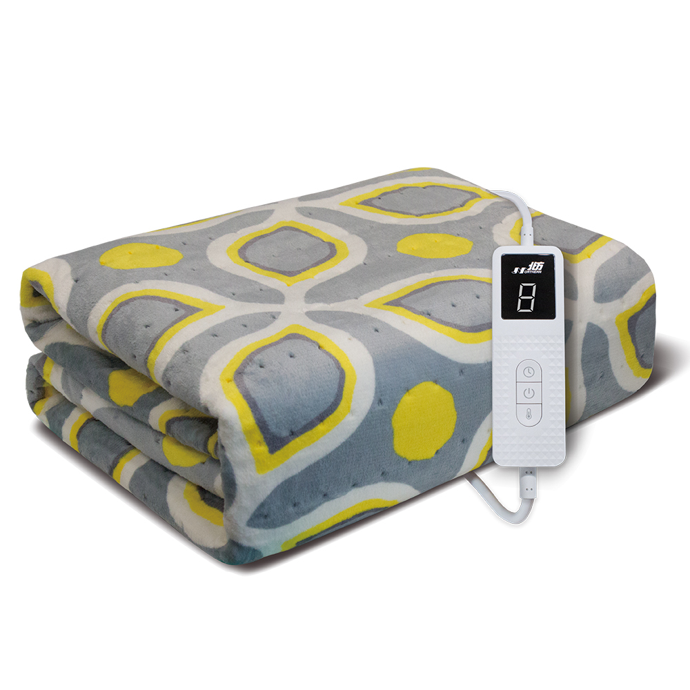 智慧恆溫床墊式電熱毯｜加厚法蘭絨 舒適保暖