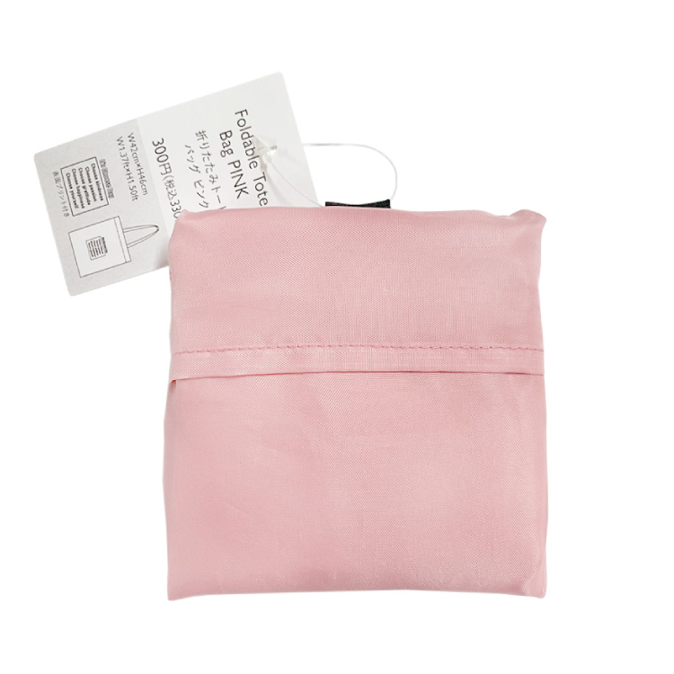 TP 折疊式購物袋/粉