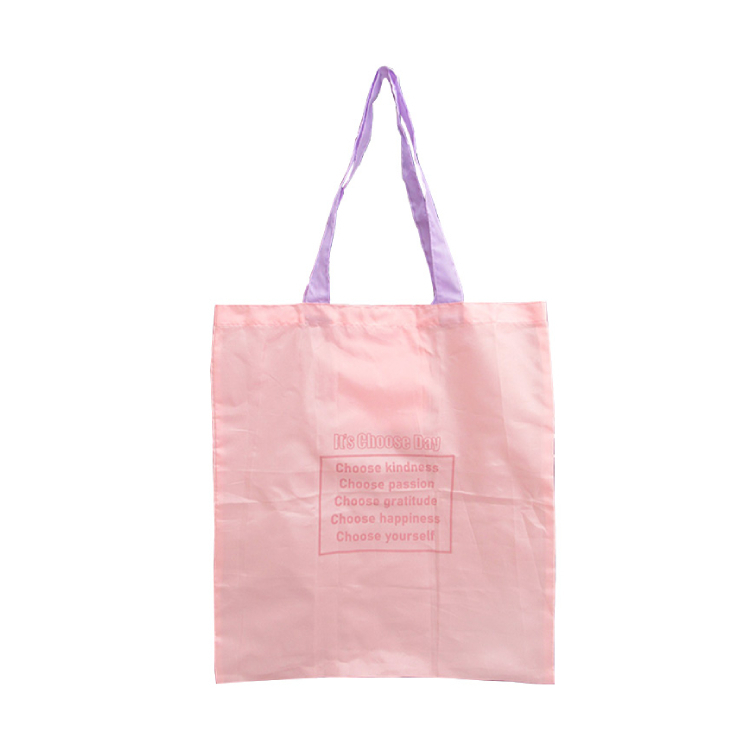 TP 折疊式購物袋/粉