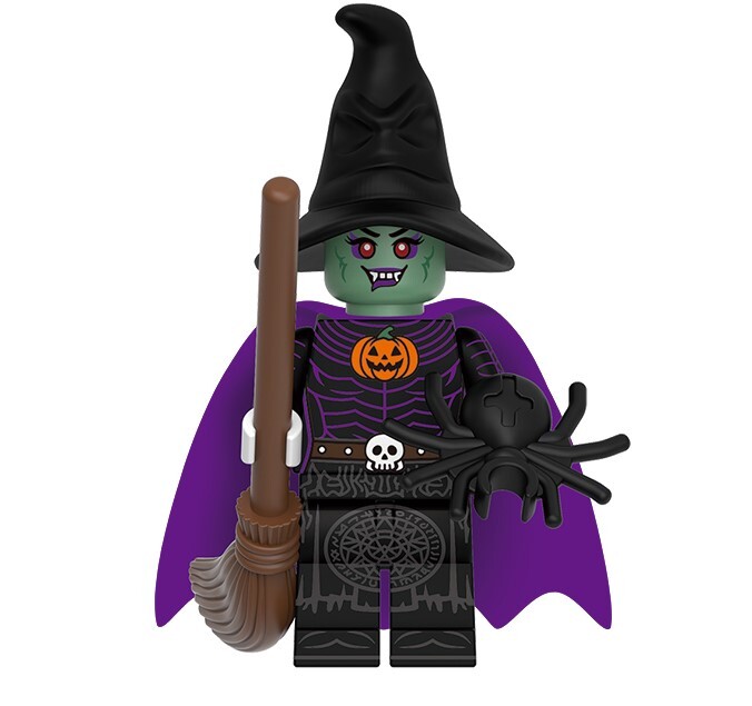 Halloween Witch Custom Minifigures Fit Lego G0185 GH0661