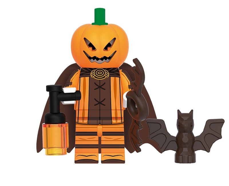 Halloween Laughing Pumpkin Custom Minifigures Fit Lego G0185 GH0663
