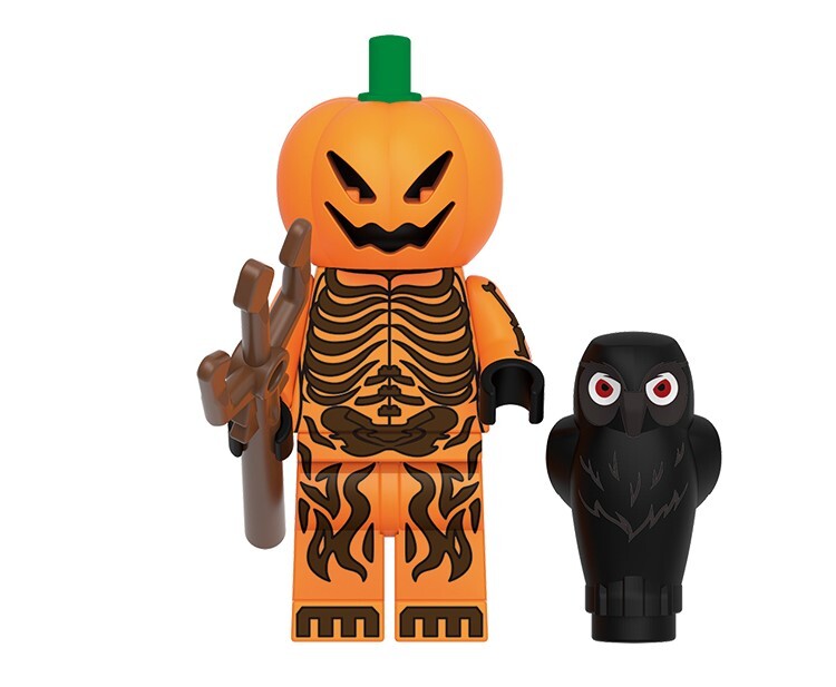 Halloween Pumpkin Custom Minifigures Fit Lego G0185 GH0665