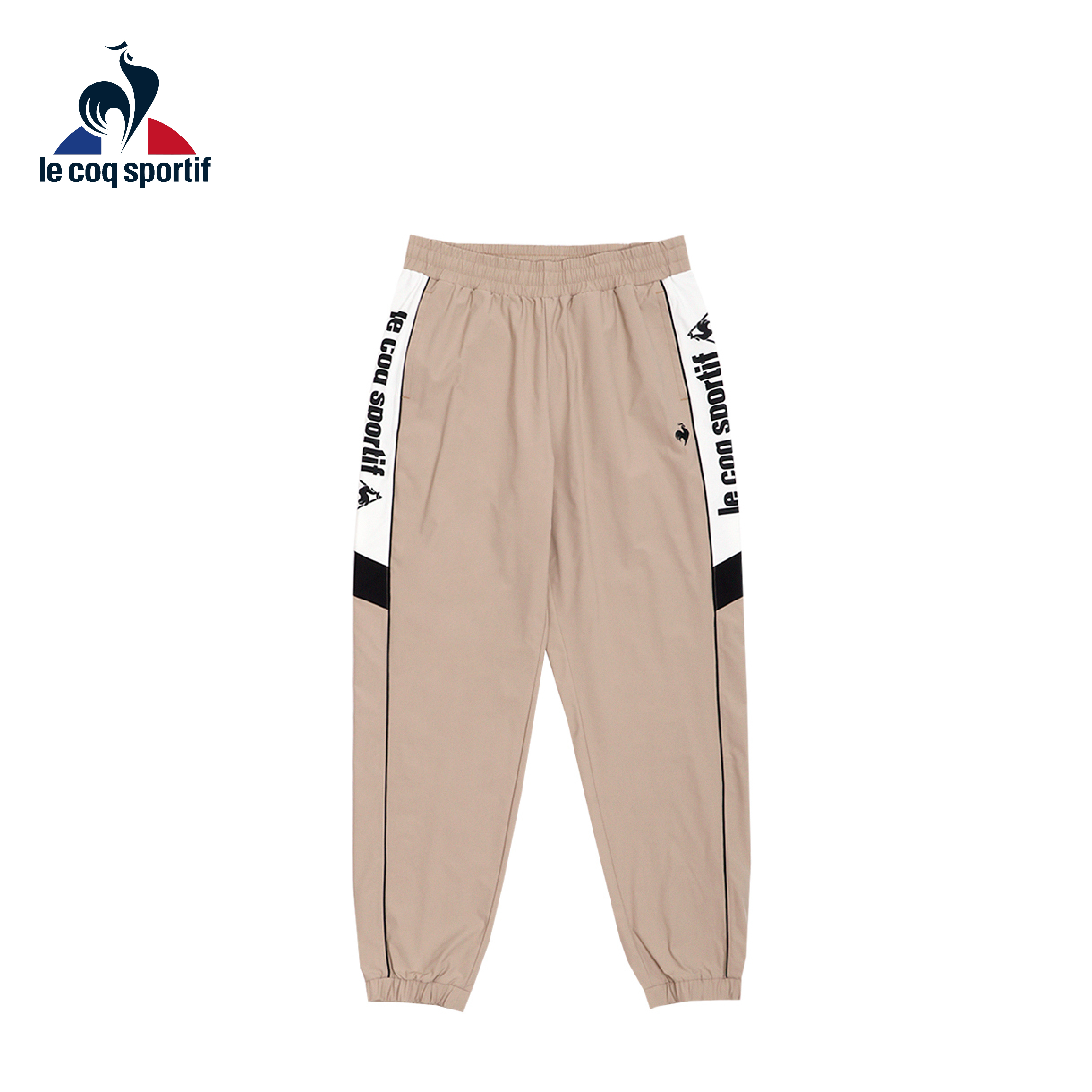 LE COQ SPORTIF 法國公雞 平織運動長褲 男款 (卡其) 24MXW81271