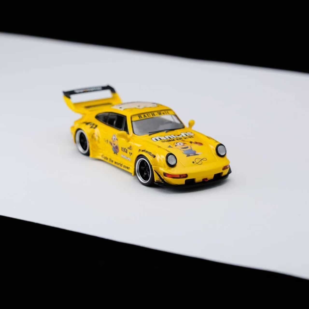 預訂:1/64 ZJWJ Model RWB 964 Minions with Bicycle (ZJWJP964M )