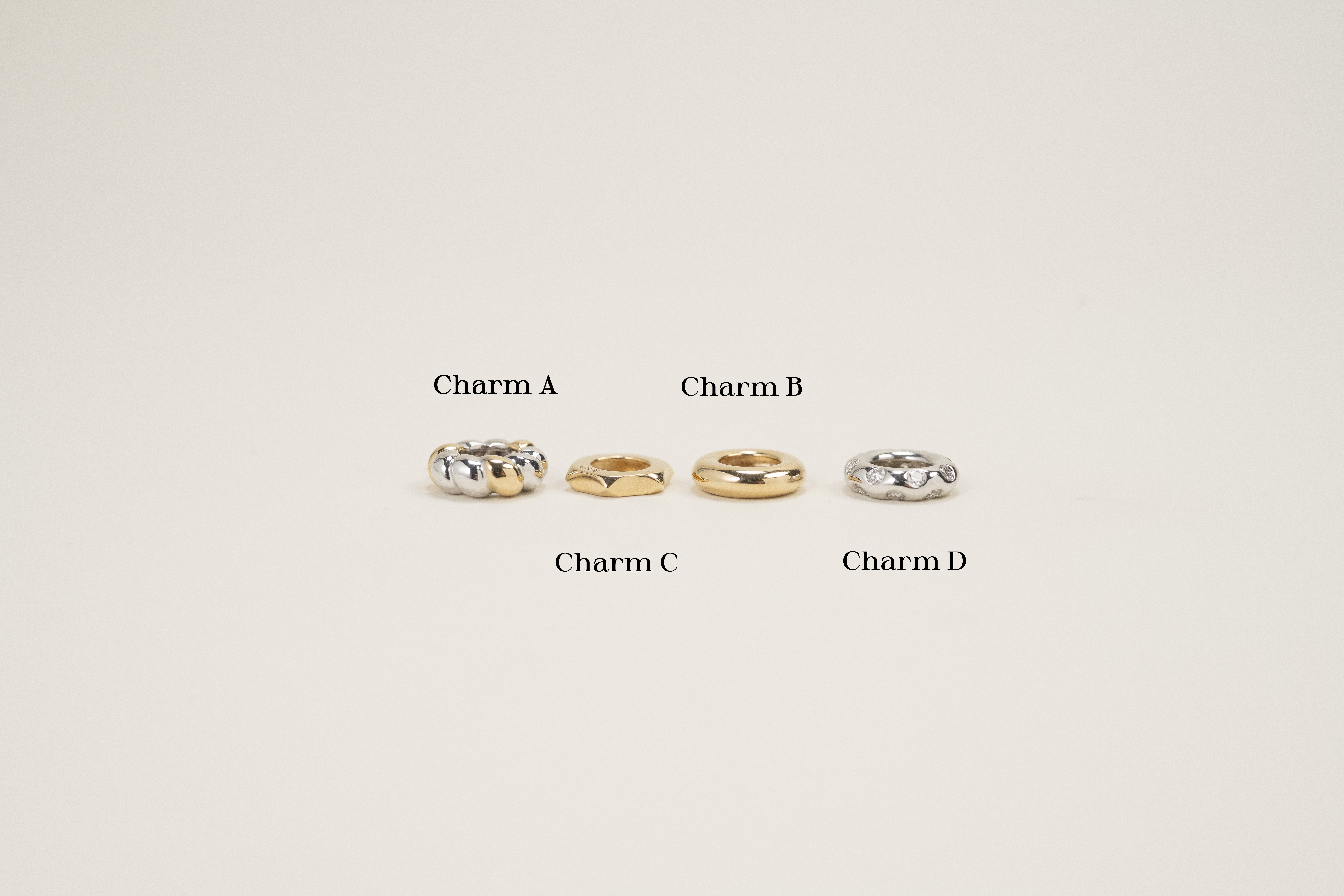 18K Mystibubble Diamond Charm