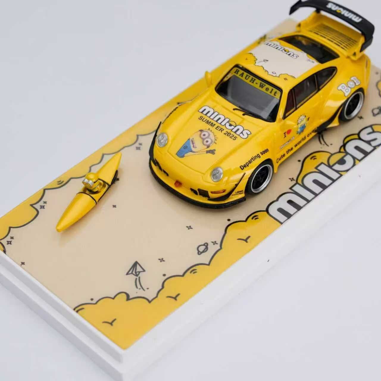 預訂:1/64 ZJWJ Model RWB 993 Minions with Kayak (ZJWJP993M )