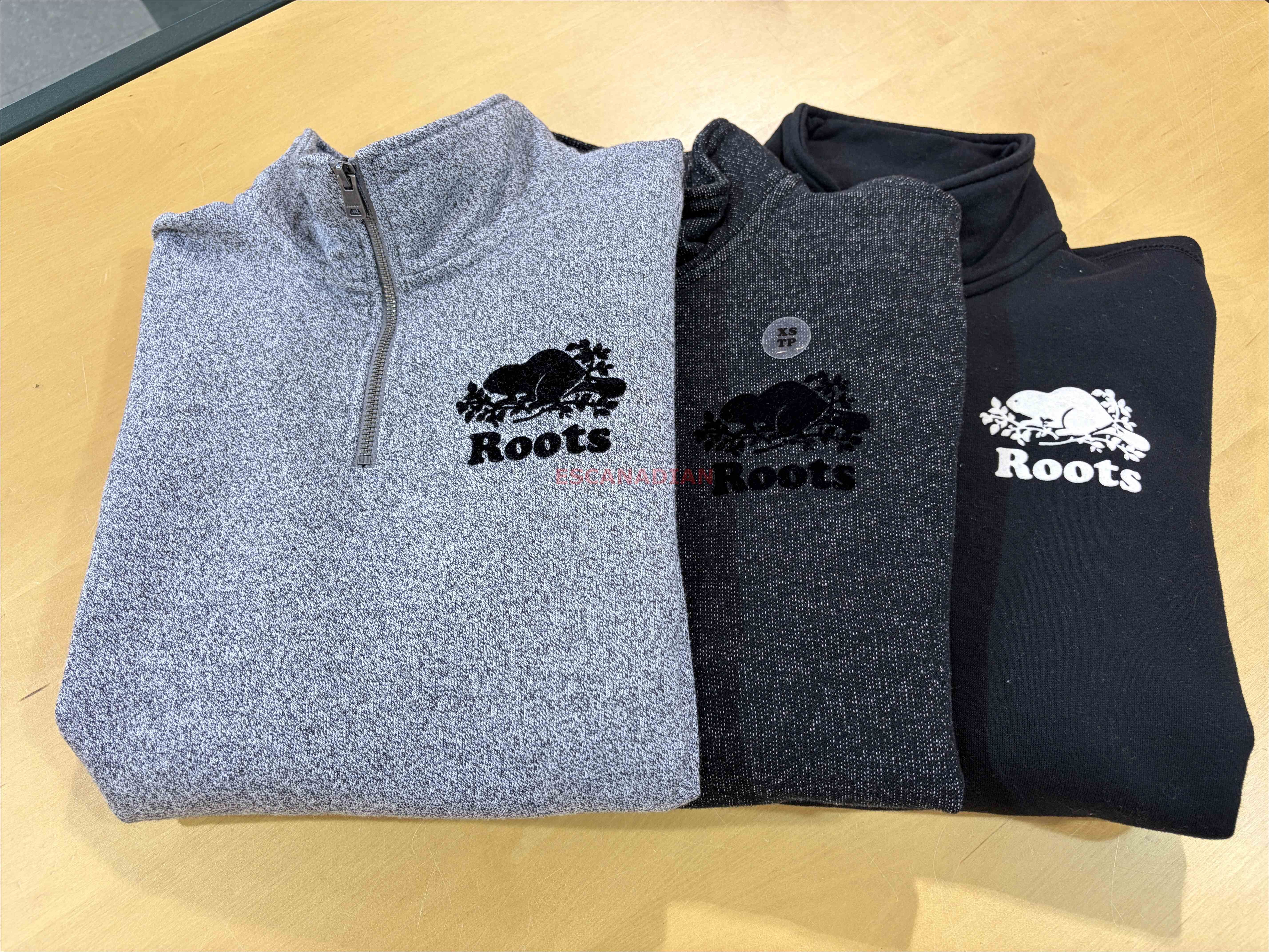 ROOTS 大人(Unisex) 有機棉 經典款 海狸 刷毛 半拉鍊外套 (3色)
