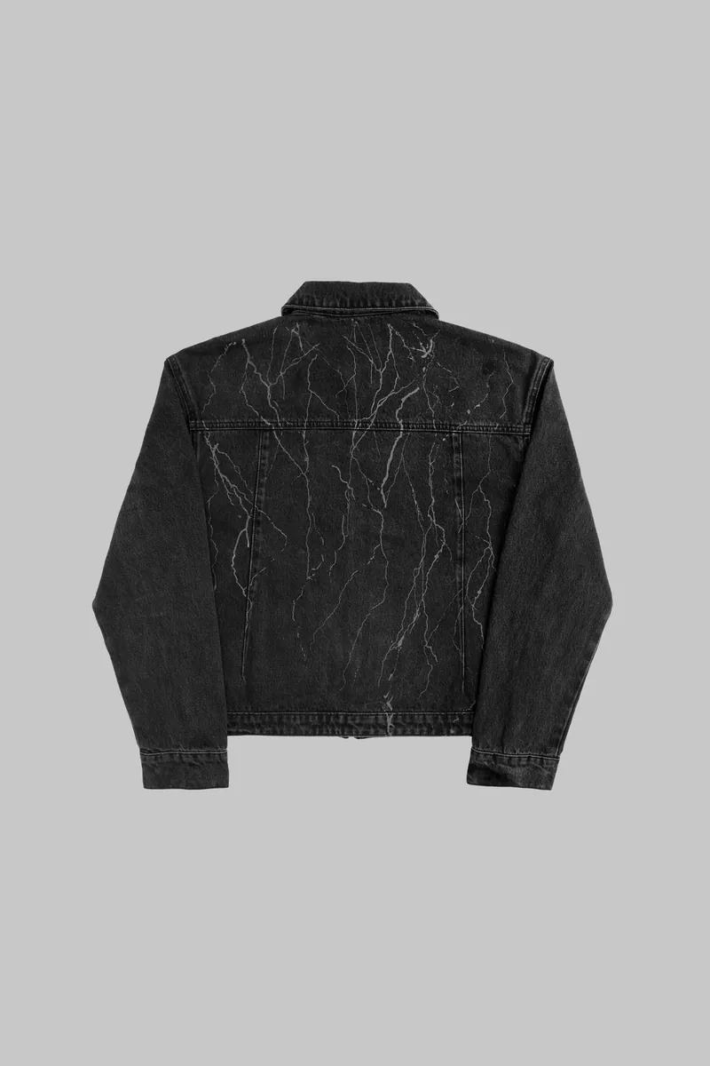 ANONYMOUS F25-J01 Zip-Up Denim Jacket