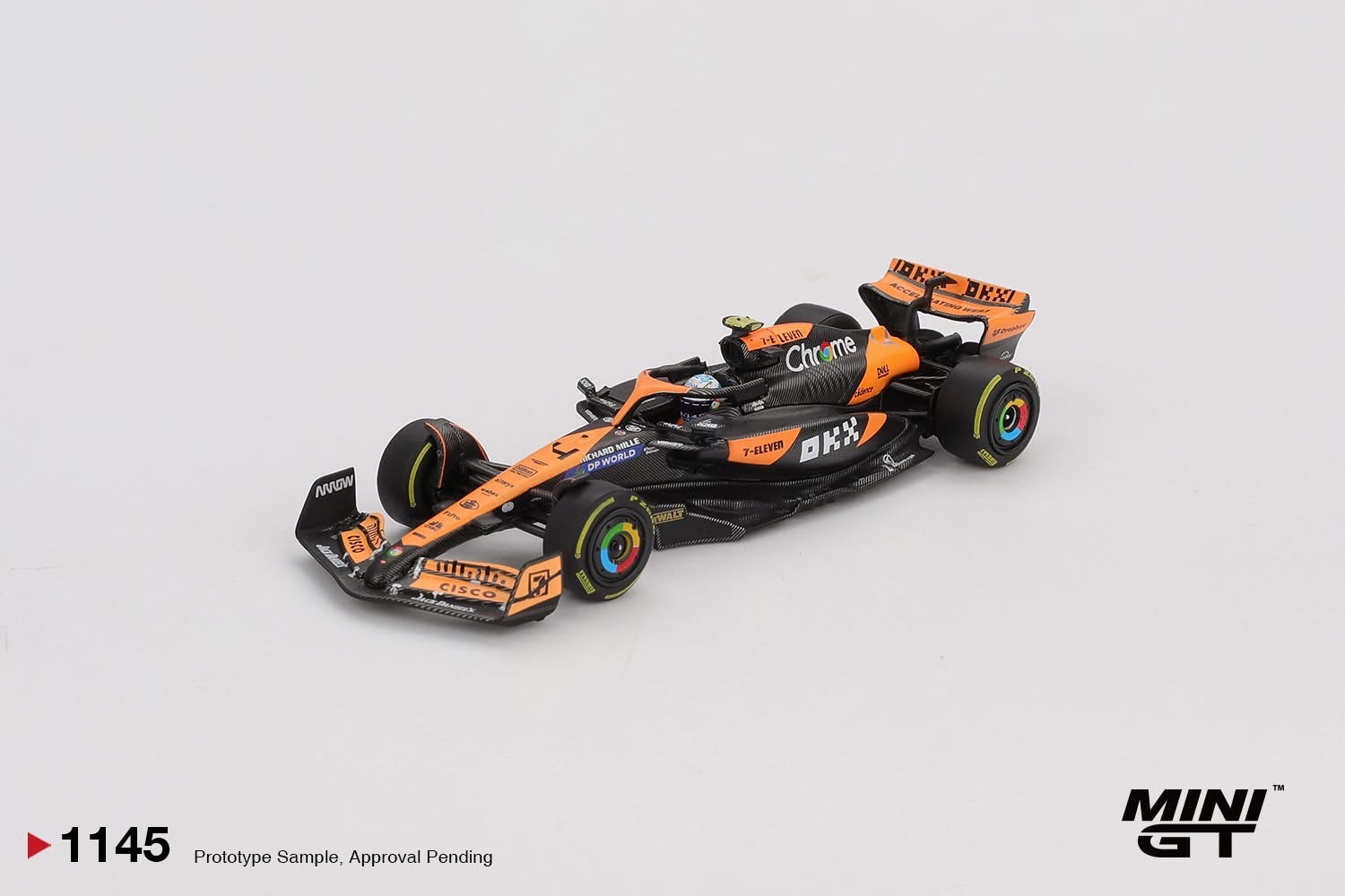 預訂 Pre-order - MiniGT 1145 McLaren MCL38 #4 Lando Norris 2024 F1 2024 Hungarian GP 2nd Place