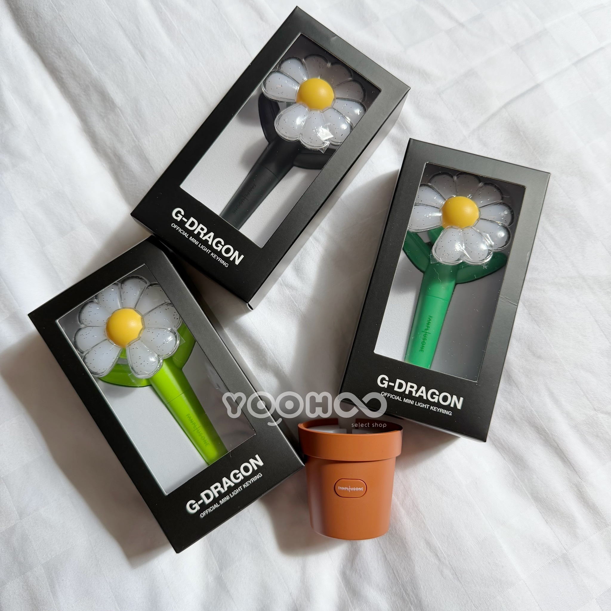 現貨┃權志龍 GD G-DRAGON OFFICIAL MINI LIGHT KEYRING 小手燈 鑰匙圈 小盆栽