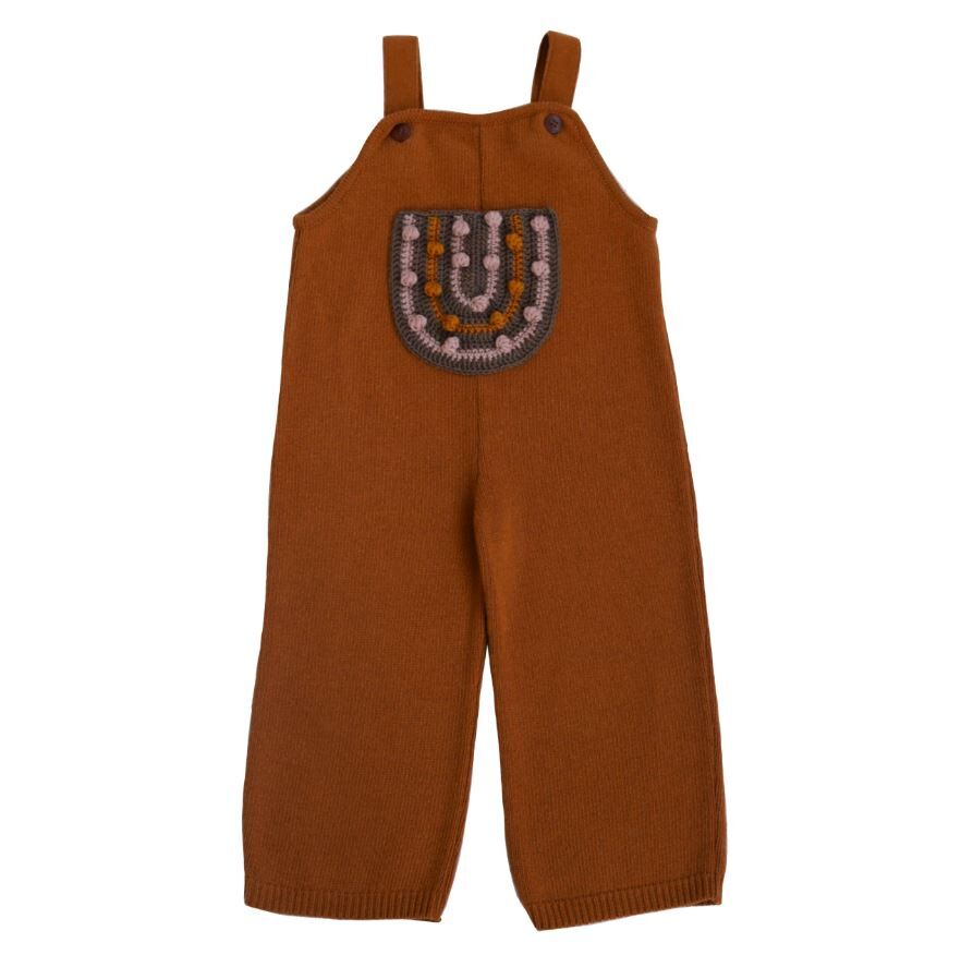 KALINKA 微笑口袋連身褲 River Overall-Honey Ginger