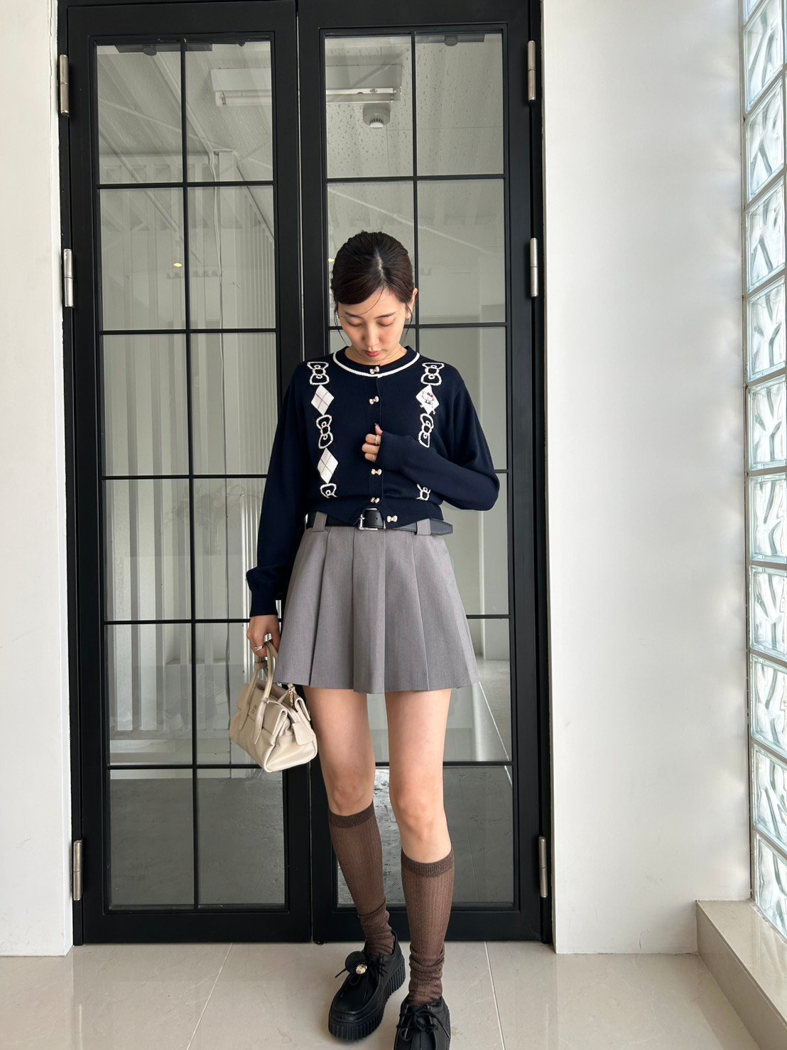 [預購] 折扣 SNIDEL 層次設計百褶短褲裙