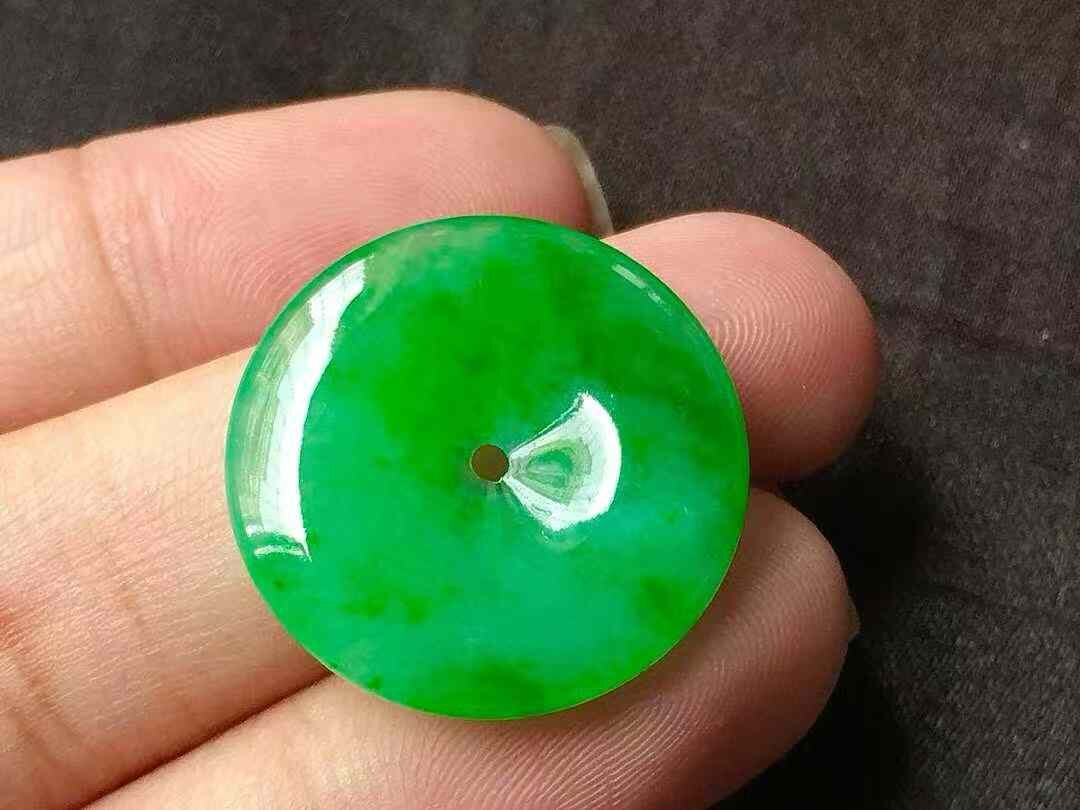 107353 翡翠平安扣 (21.6mm直徑)