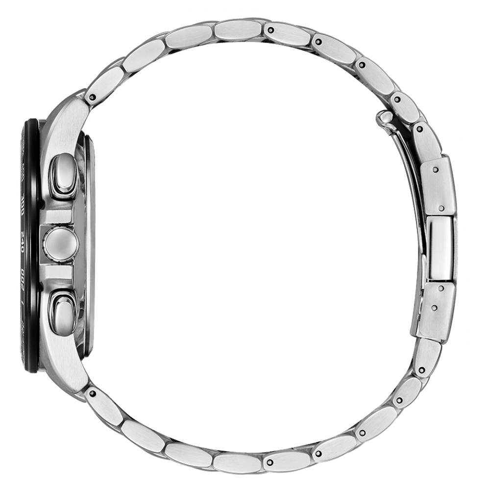 萬年鐘錶 - Citizen 星辰錶 限量海洋藍面太陽能世界時間電波對時男錶 CB5874-81L 錶徑43MM