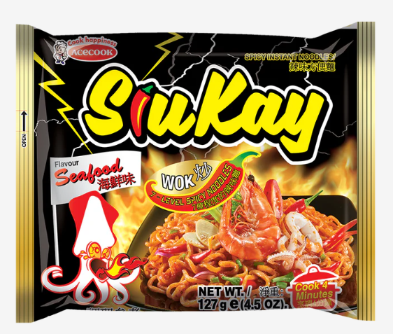 Siu Kay Instant Noodles – Seafood Flavor