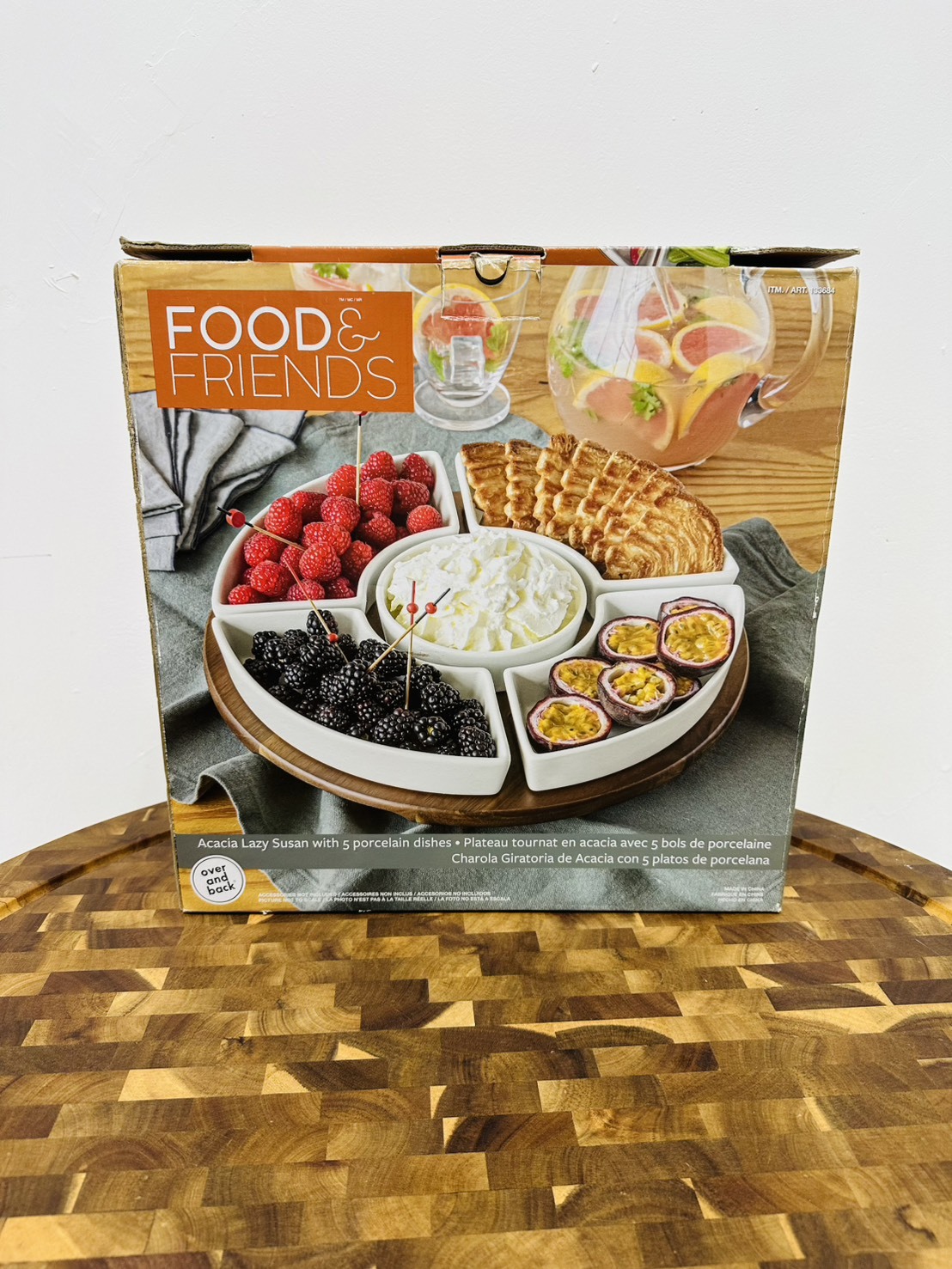 板橋院｜旋轉點心盤組-聚會、日常皆適用的餐桌質感神器