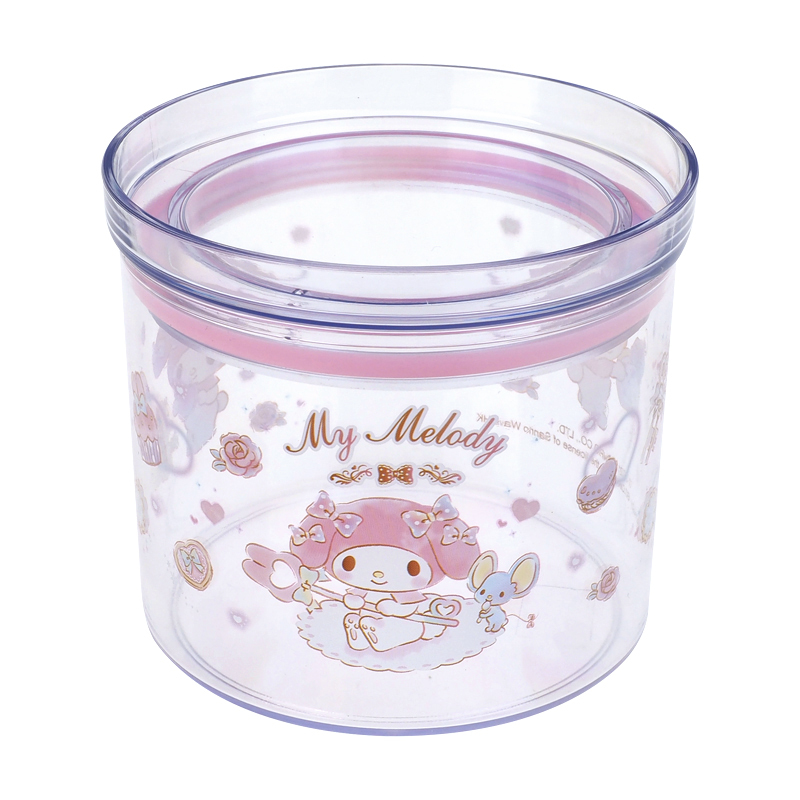 My Melody BPA Free 密封儲物膠樽 圓形 - 0.63L 9-7659-1