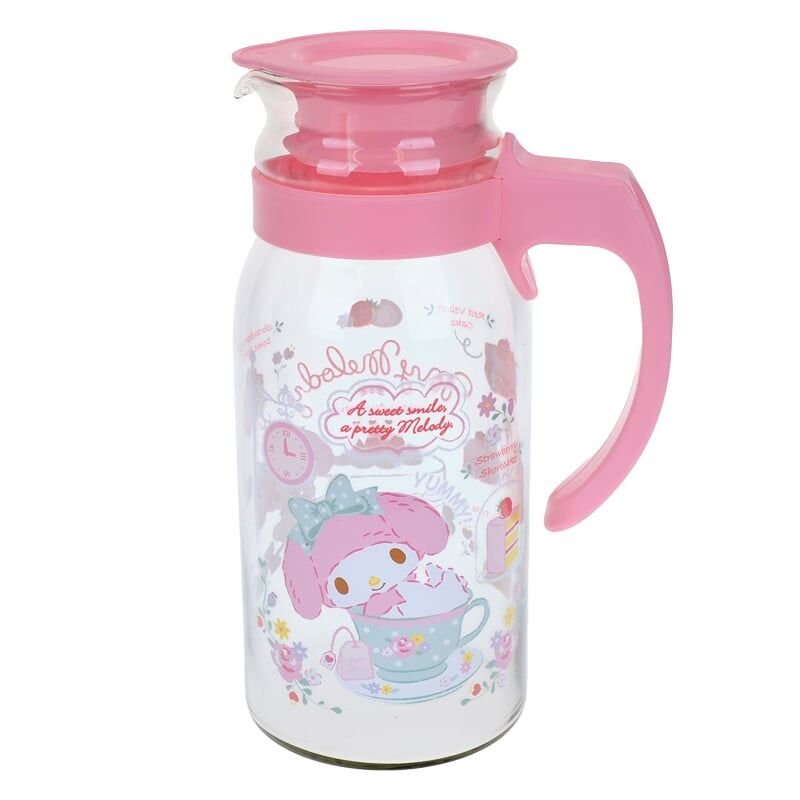 My Melody 玻璃壺連雙杯套裝 9-7718-4