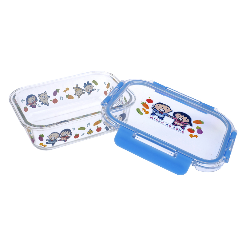 Minna No Tabo 多用途耐熱/ 冷玻璃餐盒 640ml 9-7724-1