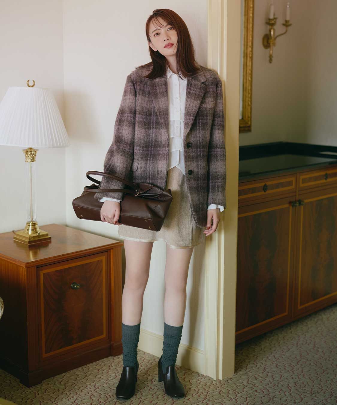 [預購] 折扣 COCO DEAL A字剪裁貼身短裙