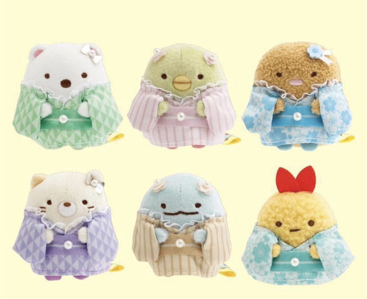 [預訂] 角落生物 11月8號開賣 日本限定 第二彈和服手玉-