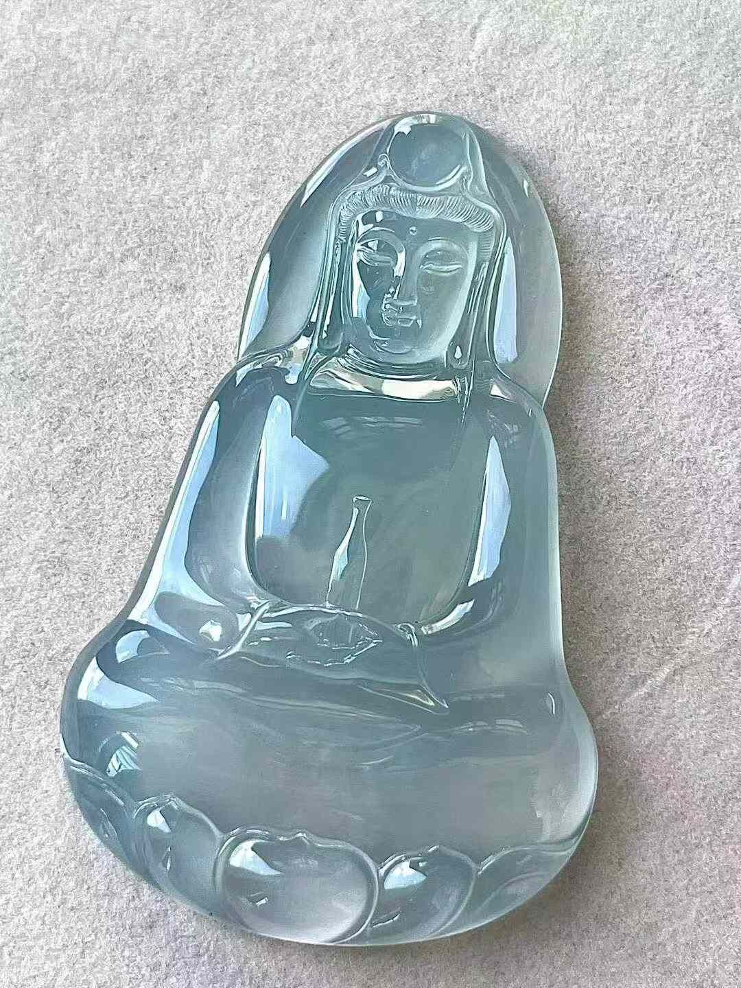 翡翠觀音,天然翡翠A玉, 緬甸玉, Jade, Jadeite